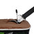 2 PCS Stainless Steel Spring Ice Cream Scoop Fruit Scooper(Black)