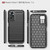 For Xiaomi Redmi Note 11 Overseas Version Brushed Texture Carbon Fiber TPU Phone Case(Black)