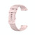 For Ticwatch Pro 2021 Checkered Silicone Watch Band(Pink)