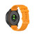 For Amazfit GTR 3 Pro Checkered Silicone Watch Band(Blue)