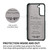 For Samsung Galaxy S22 5G Fierre Shann Oil Wax Texture Genuine Leather Back Phone Case with 360 Degree Rotation Holder & Card Slot(Black)