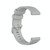 For Amazfit GTS 2E Checkered Silicone Watch Band(Grey)