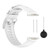 For Polar Vantage V2 Silicone Solid Color Sports Strap(White)