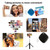3 PCS Bluetooth Remote Control Diamond-Shaped Selfie Mobile Phone Camera Remote Control(Blue)