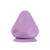 Suction Cup Type Silicone Muscle Membrane Muscle Massage Ball(Purple)