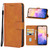 Leather Phone Case For vivo Y55s 5G(Brown)