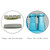 BangMengDa Finger Strength Training Device Rehabilitation Training Grip Strength Device(Blue)
