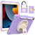 For iPad 10.2 2021 / 2020 / 2019 PC + Silicone Combination Tablet Case(Purple)