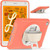 360 Degree Rotation PC + TPU Tablet Case For iPad mini 5 / 4(Coral Orange)