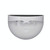 N760B 6 LEDs Outdoor Rain-Proof Solar Semicircular Sensing Wall Light(Warm Light)