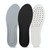 2 Pairs Lightweight Porous Breathable Full Pad, Size: 43/44(Black)