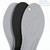 2 Pairs Lightweight Porous Breathable Full Pad, Size: 43/44(Black)