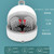 Electric Silicone Contacts Head Massager, Specification: English(White)
