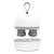 Electric Silicone Contacts Head Massager, Specification: English(White)