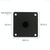LH-ZT-0001 Cone Round Tube Furniture Support Legs, Style: Oblique Cone Height 30cm(Titanium)