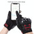 BSDDP RH-A0132 Full Finger Protection Outdoor Motorcycle Gloves, Size: M(Black)