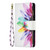 For Motorola Moto G71 5G Colored Drawing Pattern Zipper Horizontal Flip Phone Leather Case(Sun Flower)