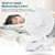 F601 Multifunctional Clip-on Electric Fan with LED Display (Blue)