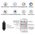 G40 Bulb Bluetooth Smart RGB String Lights Outdoor Decoration, Spec: 10m 50 LEDs-EU Plug