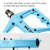 MEROCA Mountain Bike Nylon Pedal(Orange)