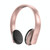 A50 Bass Stereo Wireless Bluetooth HIFI Headset with Mic(Pink)