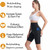 Women High Waist Breasted Hip Lifting Pants With Pocket, Color: PU Blue 9-point, Size: XXL