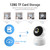 ESCAM PT200 HD 1080P Dual-band WiFi IP Camera, Support Night Vision / Motion Detection / Auto Tracking / TF Card / Two-way Audio, AU Plug