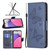 For Samsung Galaxy A33 5G Two Butterflies Embossing Leather Phone Case(Blue)