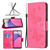 For Samsung Galaxy A33 5G Two Butterflies Embossing Leather Phone Case(Rose Red)