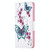 For Samsung Galaxy A33 5G Colored Drawing Leather Phone Case(Peach Blossom Butterfly)