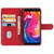 Leather Phone Case For Itel A56(Red)