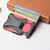 RFID Anti-Degaussing Anti-Theft Metal Wallet(Red)
