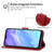 Leather Phone Case For Itel S16(Red)