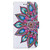 For Samsung Galaxy A13 Painted Pattern Horizontal Flip Leather Phone Case(Half Flower)