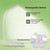 8027-1  9 LEDs Reading Lamp Music Score Clip Light(White)
