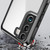 For Samsung Galaxy S22 5G RedPepper Transparent Dot Shockproof Waterproof PC + TPU Phone Case(Black)