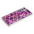 For Samsung Galaxy S22 Ultra 5G Electroplating TPU Protective Phone Case(Purple Rhombus)