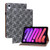 For iPad mini 6 Color Weave Smart Leather Tablet Case(Black)