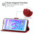 Leather Phone Case For Wiko Jerry 3(Red)