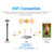 ESCAM QF190 2 in 1 Solar Charging Garden Light PIR Human Body Detection WiFi Camera