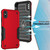 For iPhone XR Non-slip Armor Phone Case(Rose Gold)