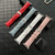 Lychee Genuine Leather Watch Band For Apple Watch Series 9&8&7 41mm / SE 3&SE 2&6&SE&5&4 40mm / 3&2&1 38mm(Sand Pink)