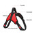 K9 Dog Adjustable Chest Strap, Size: L(Black)