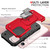 For iPhone 13 mini Ring Holder Non-slip Armor Phone Case (Blue)