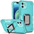 For iPhone 11 Ring Holder Non-slip Armor Phone Case (Mint Green) For iPhone 11 Ring Holder Non-slip Armor Phone Case (Mint Green)