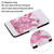 For iPhone 13 Pro Max Coloured Drawing Pattern Leather Phone Case (Cute Rabbit)