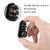 3 PCS Car Sticky Storage Data Cable Hook(Space Silver)