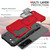 For Samsung Galaxy S22+ 5G Ring Holder Non-slip Armor Phone Case(Blue)
