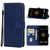 Leather Phone Case For HTC Exodus 1(Blue)