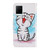 For vivo Y21 3D Colored Drawing Leather Phone Case(Red Mouth Cat) For vivo Y21 3D Colored Drawing Leather Phone Case(Red Mouth Cat)